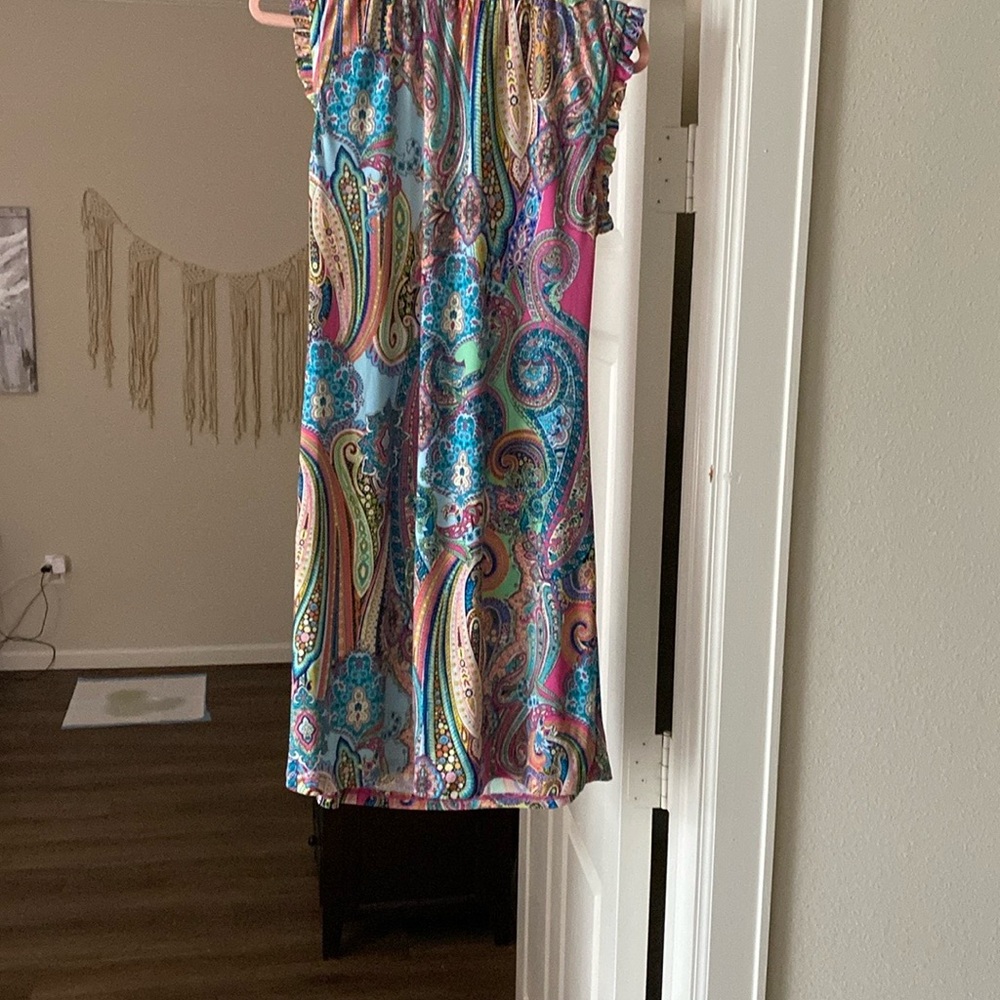 Tommy Hilfiger Multicolor Paisley Dress